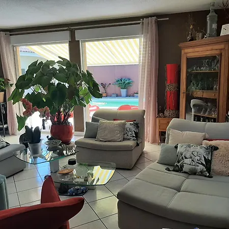 Grande Maison Familiale Avec Piscine Et Varangue A Tarnos, Proche Plages Et Commerces - Fr-1-239-779 Дом отдыха Тарно