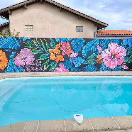 Holiday home Grande Maison Familiale Avec Piscine Et Varangue A Tarnos, Proche Plages Et Commerces - Fr-1-239-779 Tarnos